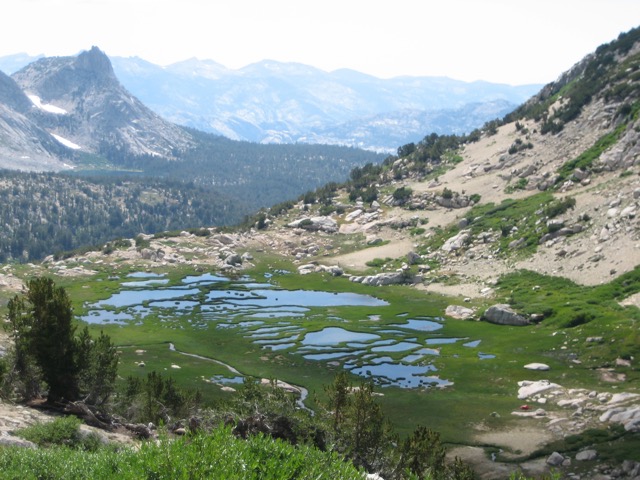 Young Lake from Mt. Conness