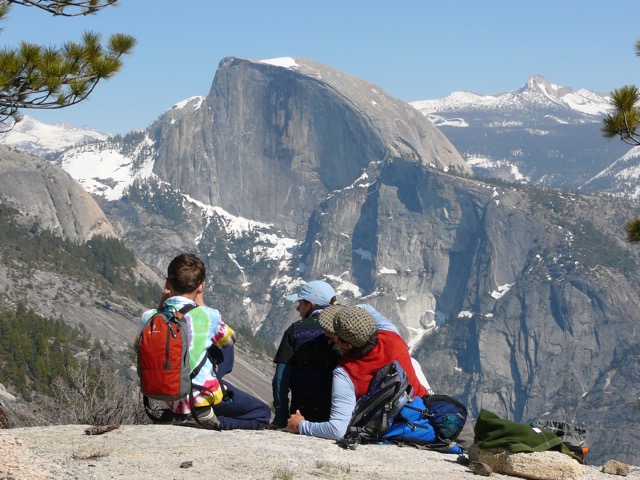 Half Dome from Yosemite Point