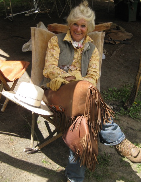 Martha on Wilderness Horse Pack Trip