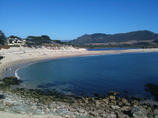 Calm seas at Stewart's Cove Carmel, CA